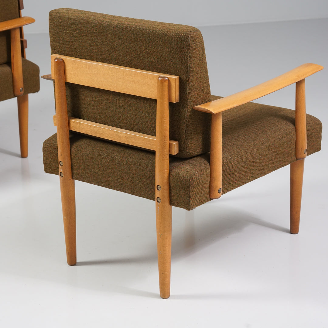 Pair of armchairs, 1960s