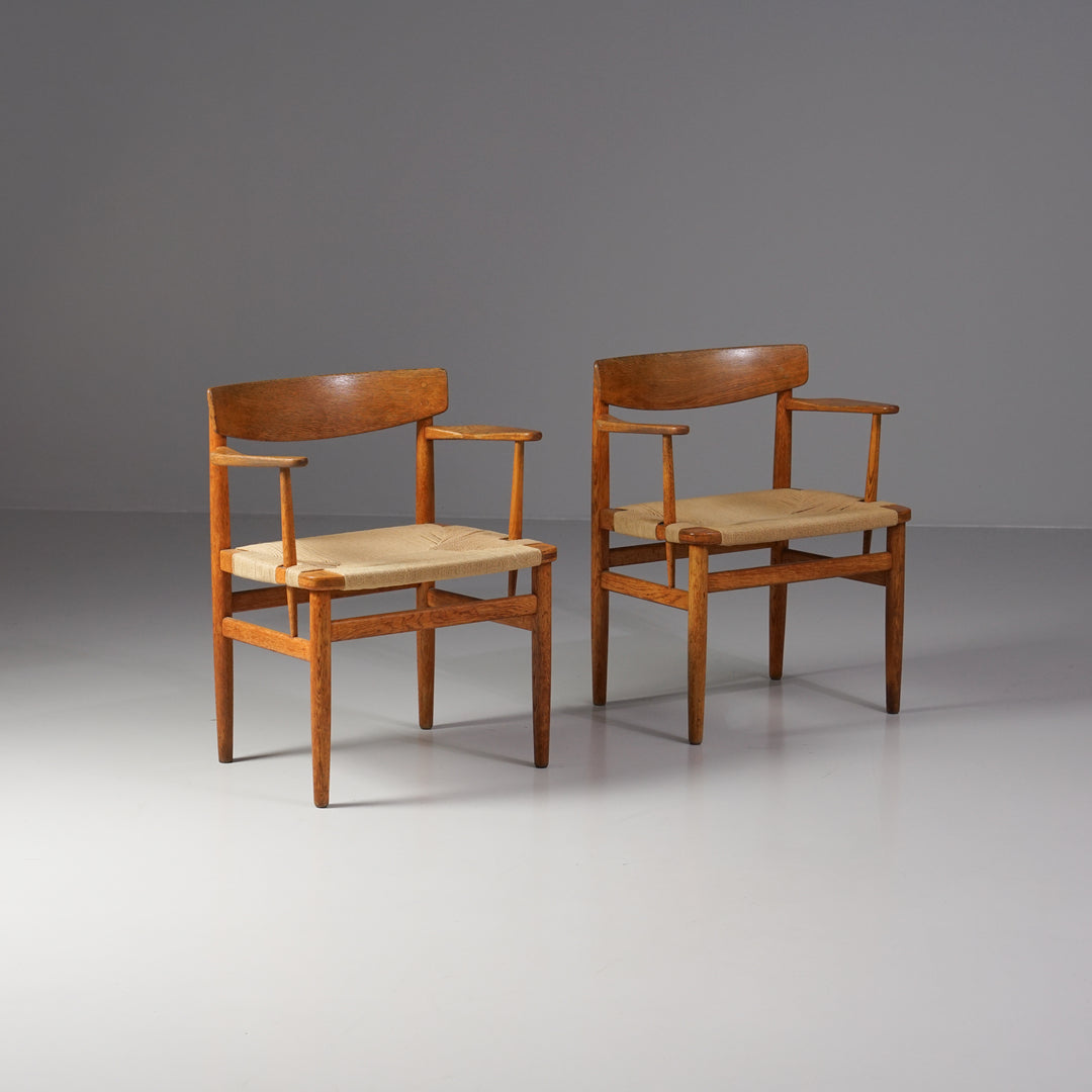 Model Øresund chairs (2 pieces), Børge Mogensen, Karl Andersson & Söner, 1950s