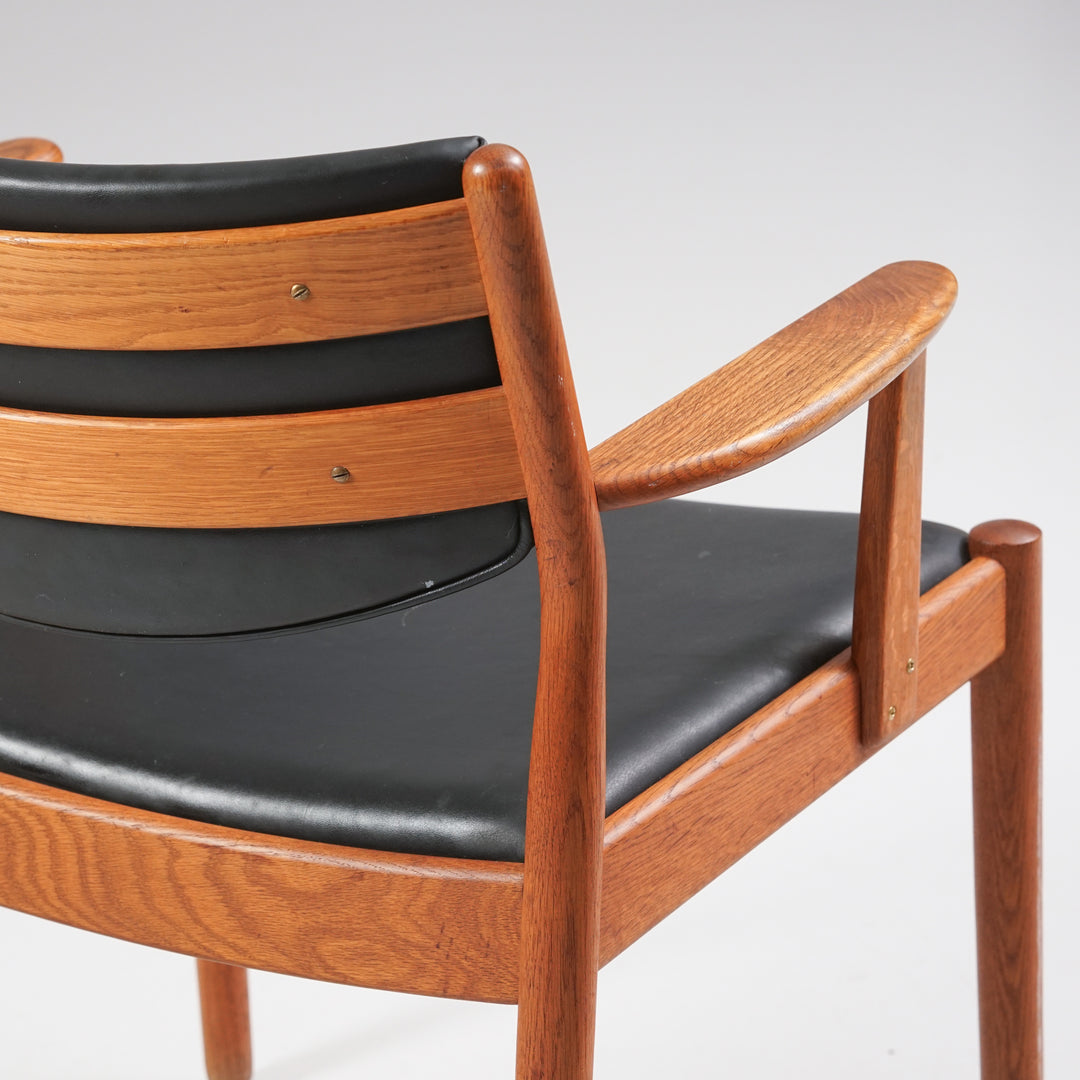 Tuolit malli J62 (4 kpl), Poul Volther, FDB Møbler, Tanska, 60-luku