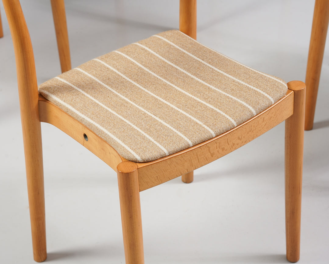 Tuolit (4 kpl), Peter Hvidt & Orla Mølgaard-Nielsen, Fritz Hansen, Tanska, 50-luku