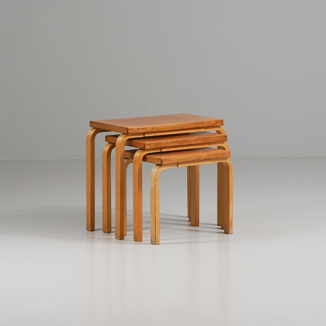 Sarjapöytä, Alvar Aalto, Oy Huonekalu- ja Rakennustyötehdas Ab, 50-luku