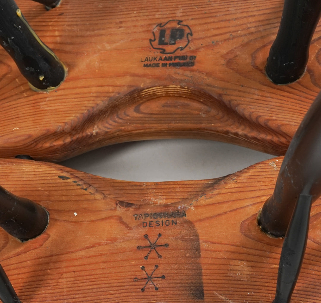 Malli Pirkka jakkarat (2 kpl), Ilmari Tapiovaara, 50-luku