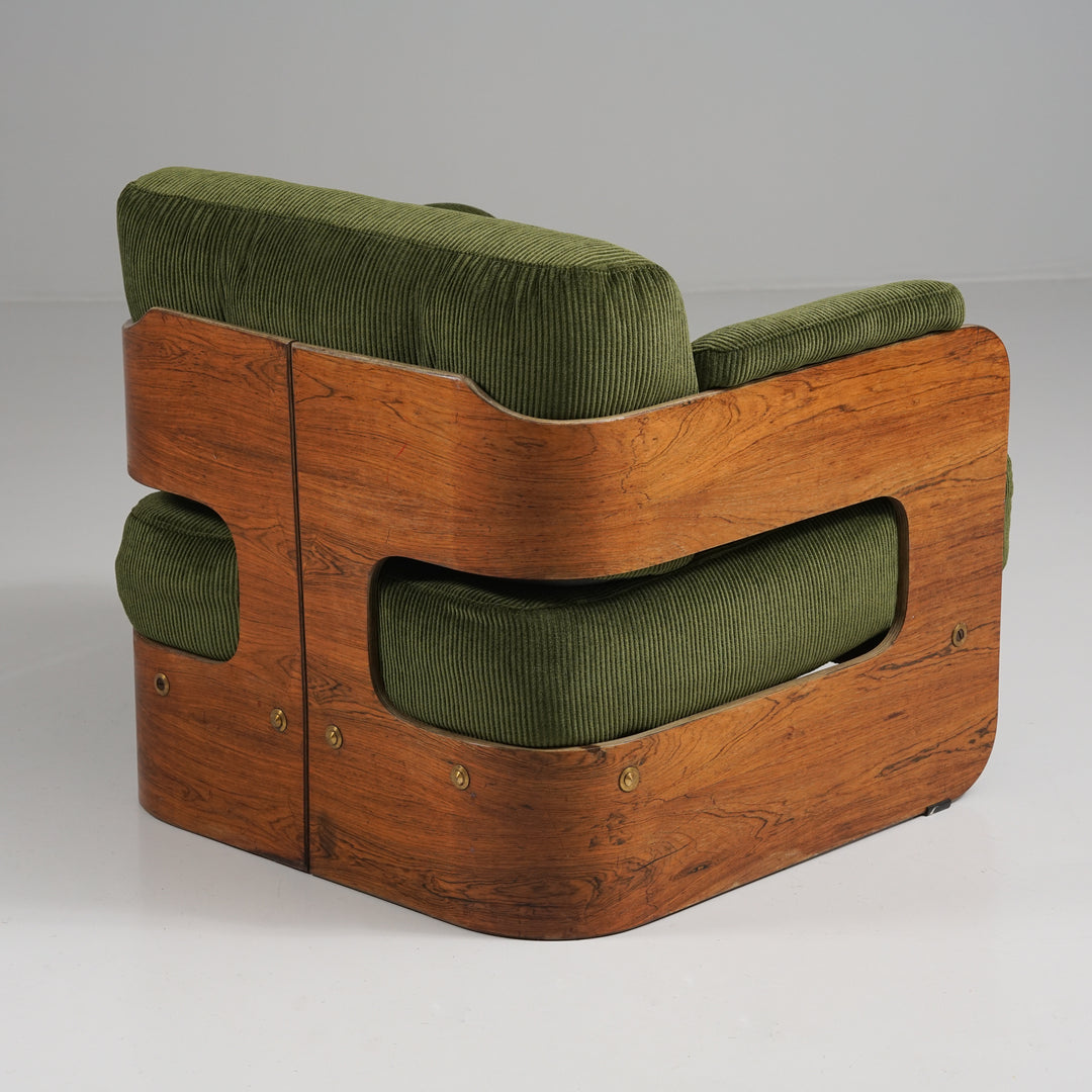 Nojatuoli malli "Euroform", Maija Ruoslahti, Sopenkorpi, 60-luku