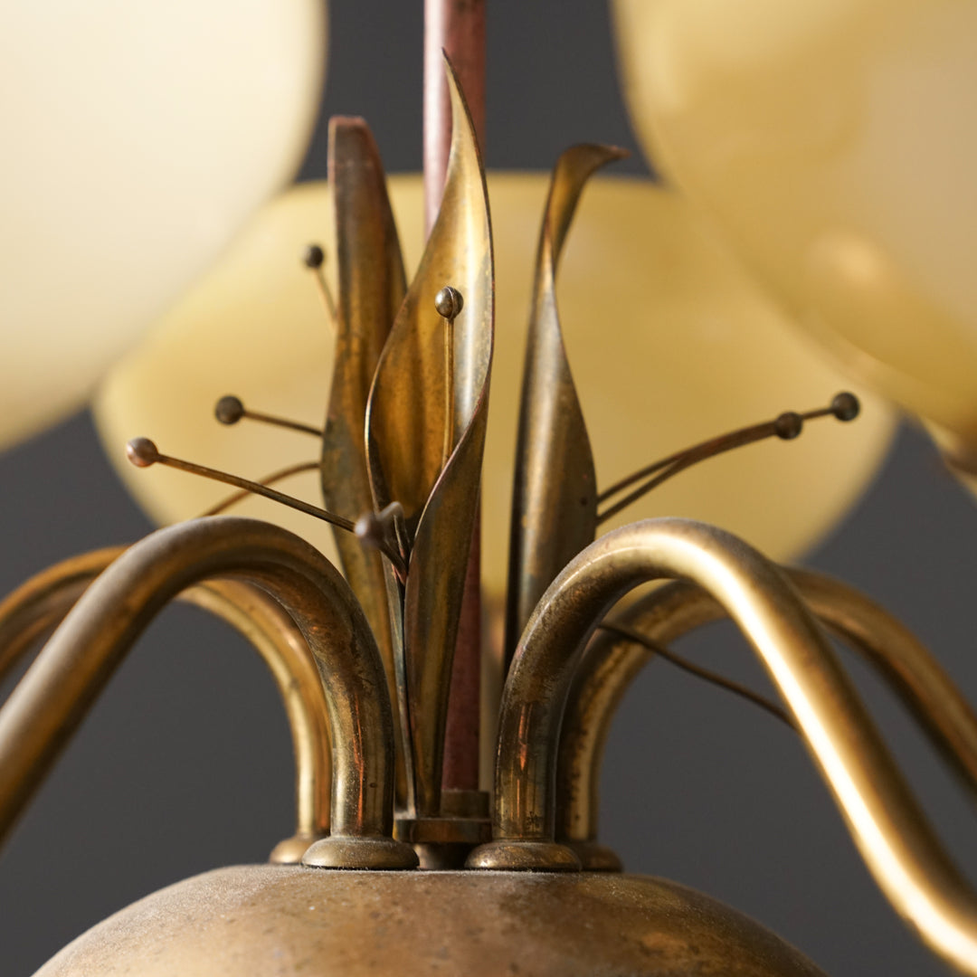 Model 51143 chandelier, Idman, 1950s