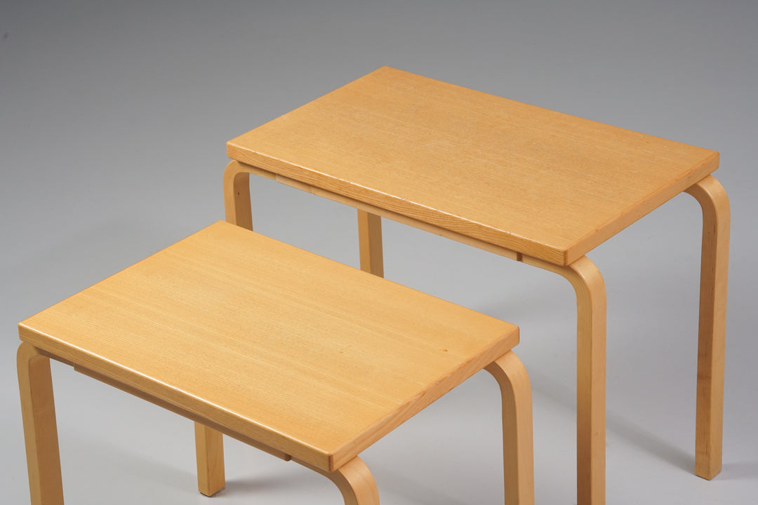 Model 88 nesting table, Alvar Aalto, Artek, Late 20th century 