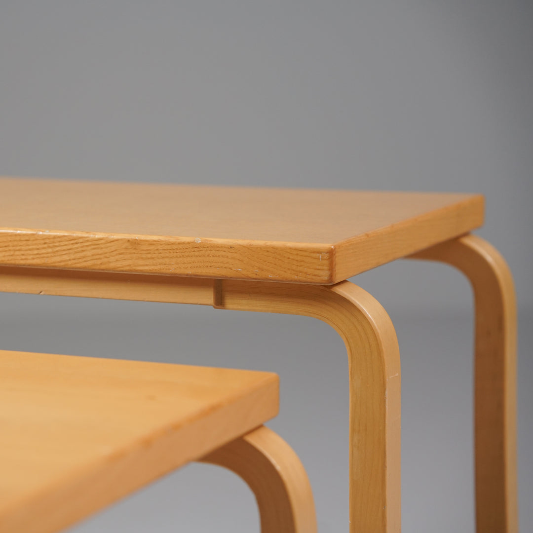 Model 88 nesting table, Alvar Aalto, Artek, Late 20th century 