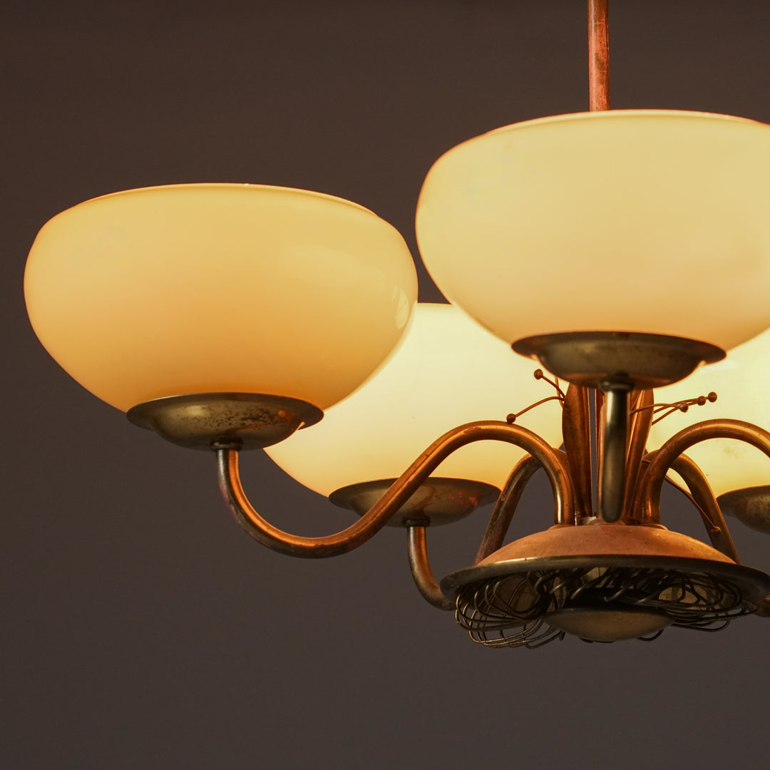 Model 51143 chandelier, Idman, 1950s