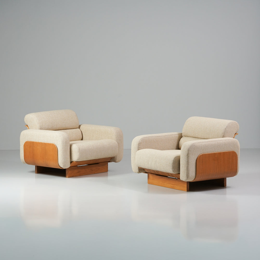 Harvinaiset malli "Bel-lami" nojatuolit (2 kpl), Totti Laakso, Asko, 70-luku