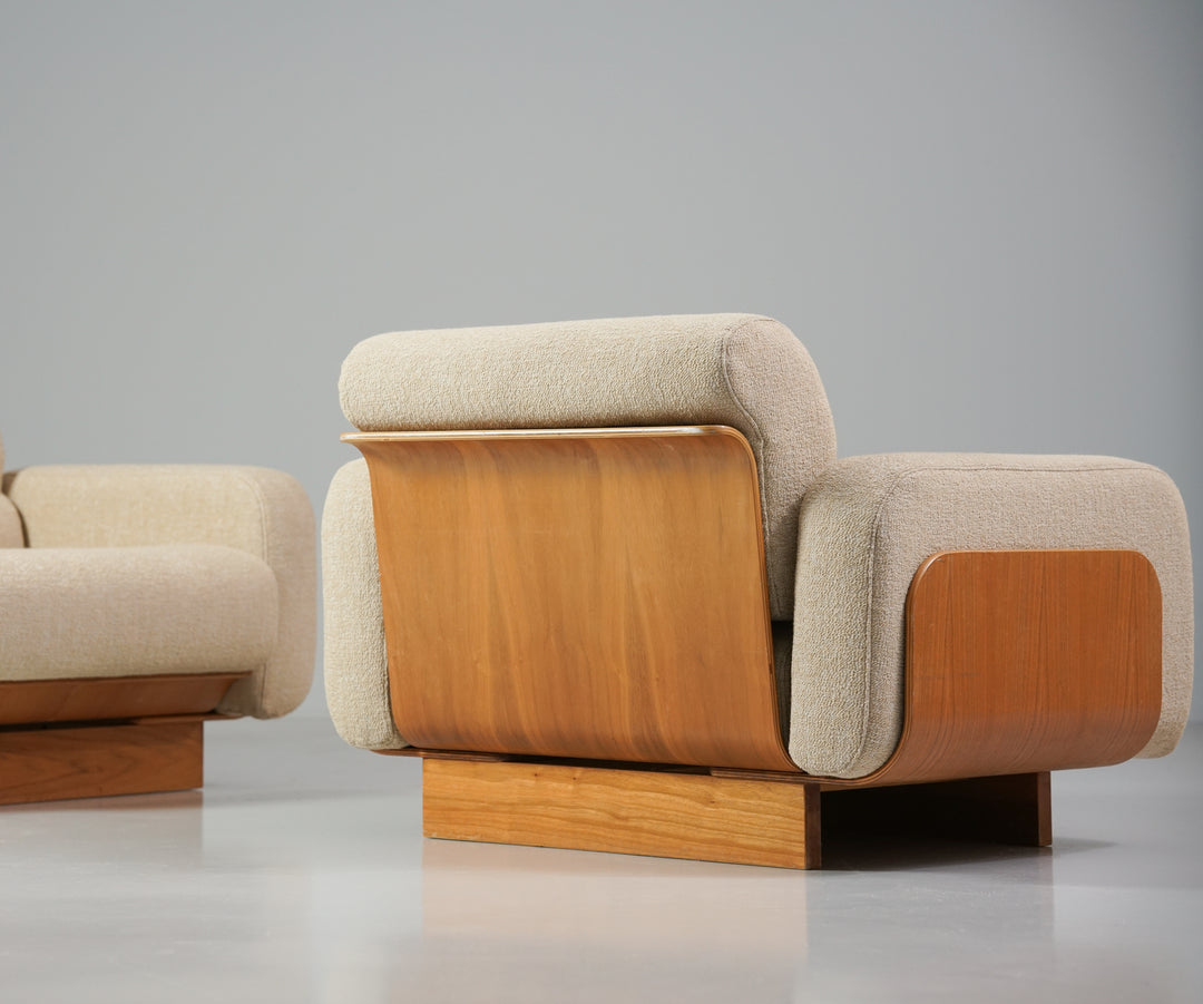 Harvinaiset malli "Bel-lami" nojatuolit (2 kpl), Totti Laakso, Asko, 70-luku