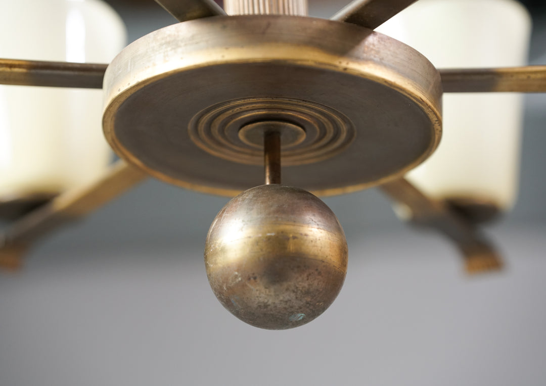 Model 1447 Chandelier, Paavo Tynell, Taito Oy, 1940s