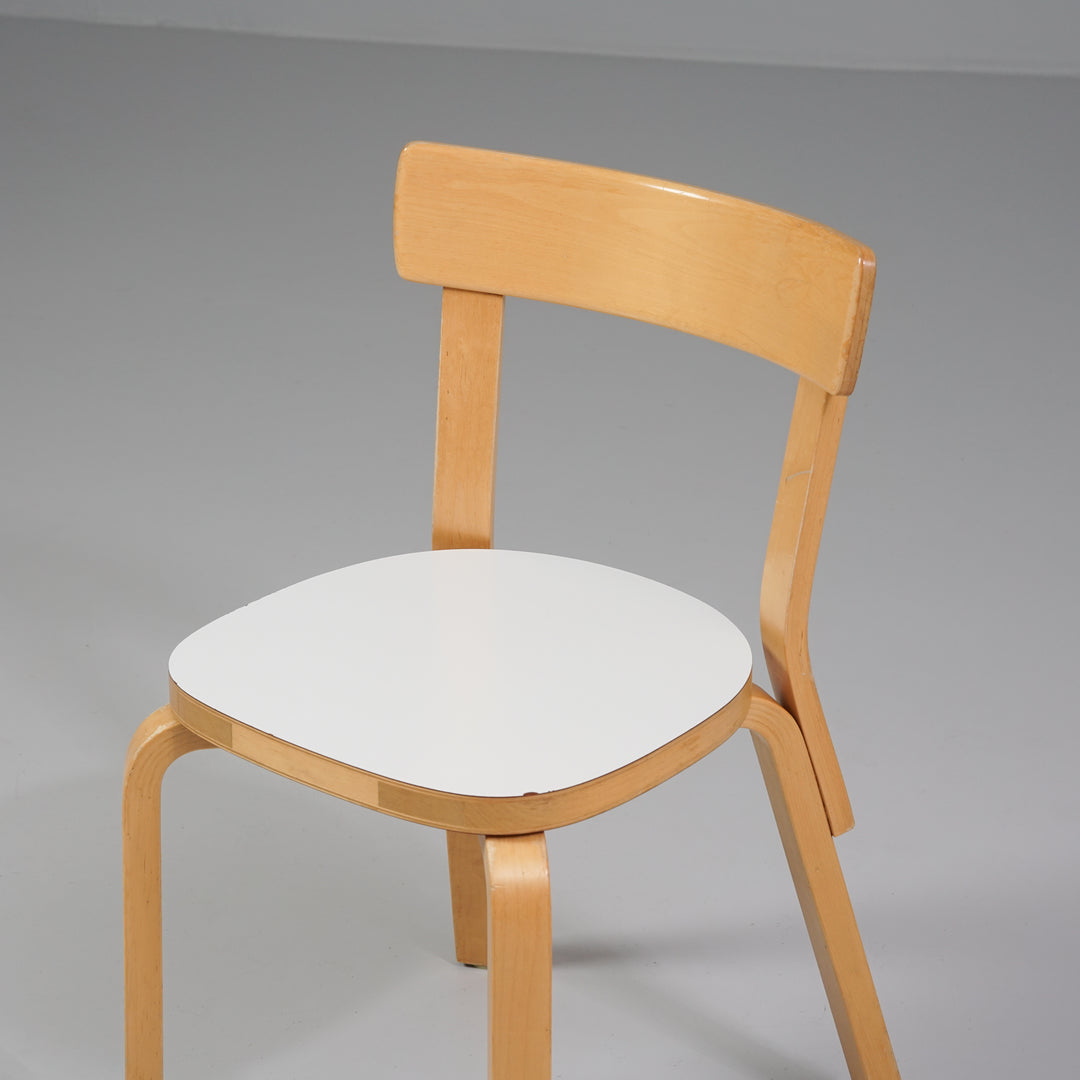 *Reserved* Model 69 chairs (12 pieces), Alvar Aalto, Artek, Late 20th century 