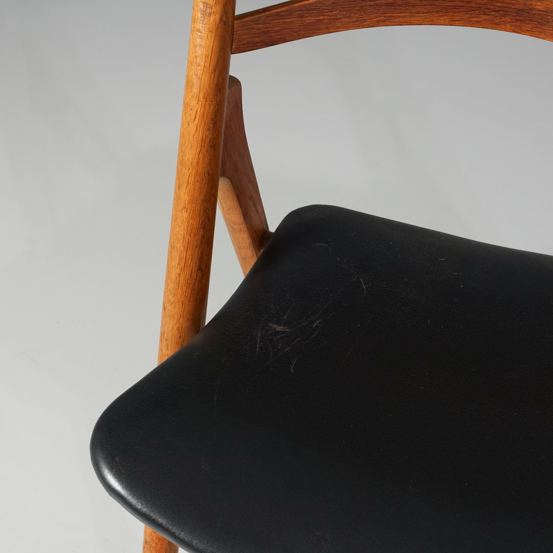 Model CH29 "Sawbuck Chair" -chairs (10 pieces), Hans J. Wegner, Carl Hansens & Søn, Mid 20th Century