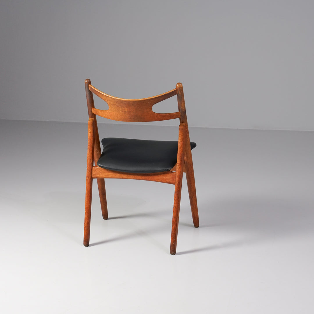 Model CH29 "Sawbuck Chair" -chairs (10 pieces), Hans J. Wegner, Carl Hansens & Søn, Mid 20th Century
