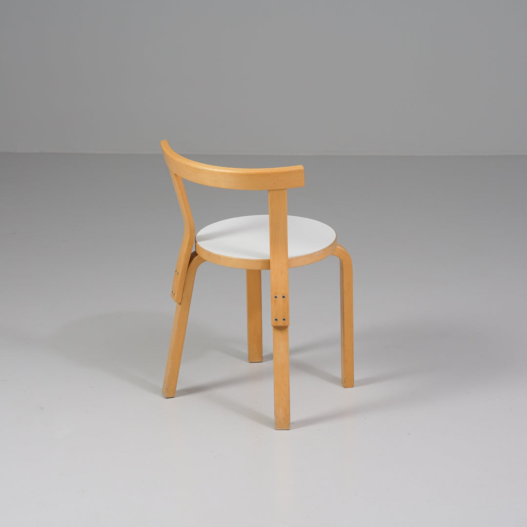 *Reserved* Model 68 chair (2 pieces),  Alvar Aalto, Artek, Late 20th century