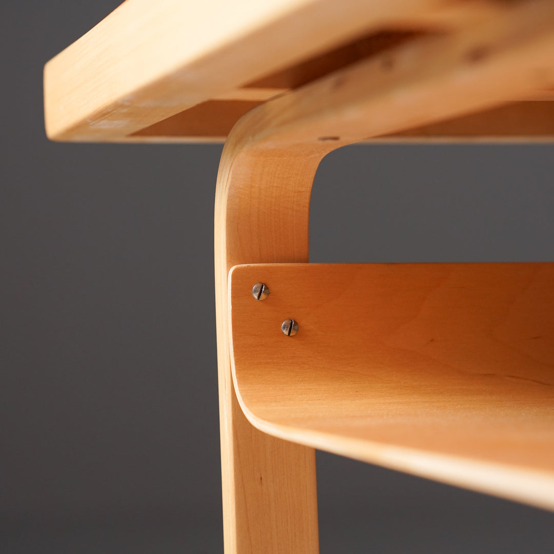 Rare model 76 table, Alvar Aalto, Oy Huonekalu- ja Rakennustyötehdas Ab, Mid-20th Century 