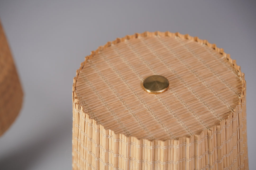 Harvinainen pöytävalaisin pari, Lisa Johansson-Pape, Orno, 50-luku