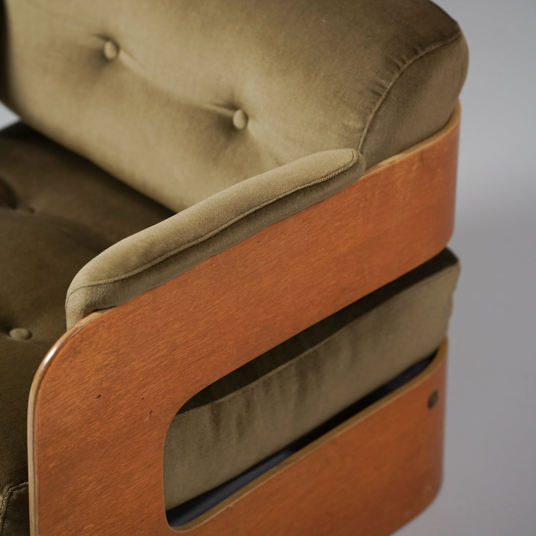 Malli "Euroform" nojatuoli (2 kp), Maija Ruoslahti, Sopenkorpi, 60-luku