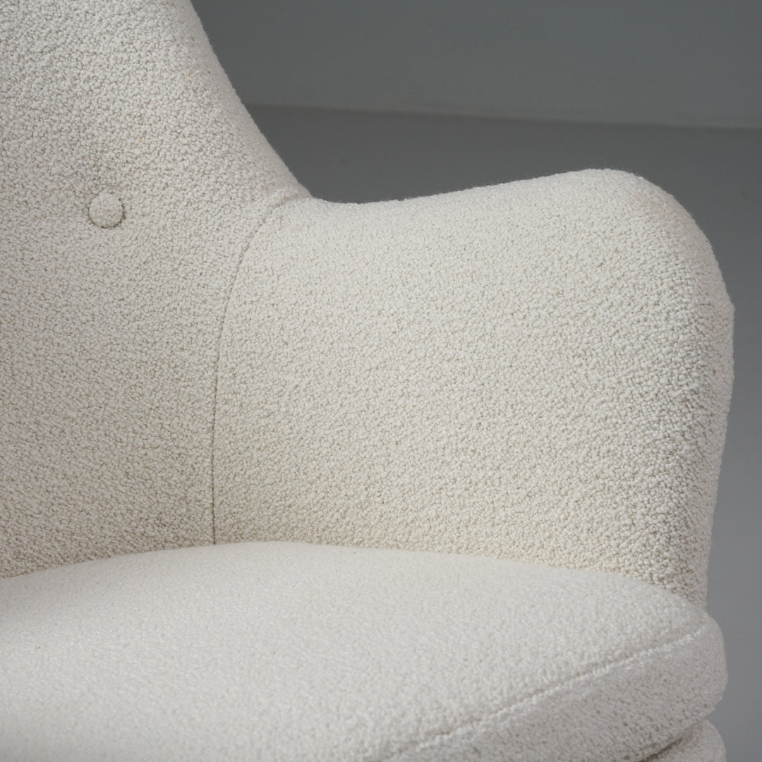 Malli "Pedro" nojatuoli, Carl Gustaf Hiort af Ornäs, Hiort Tuote Puunveisto, 50-luku