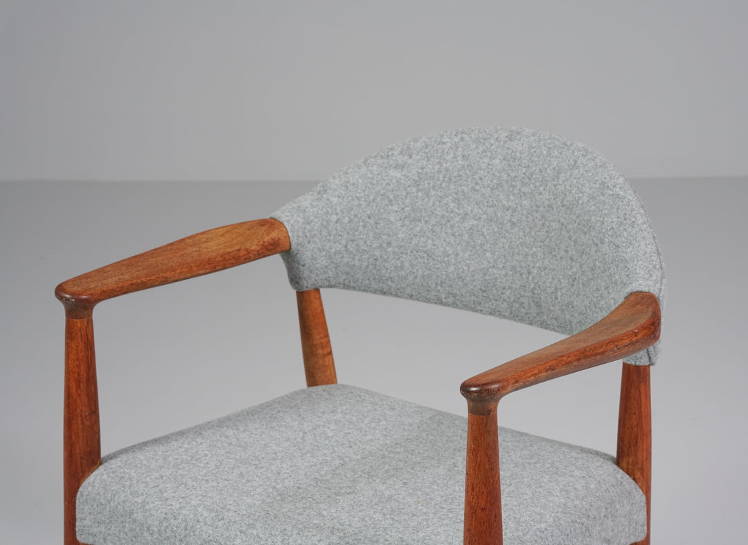 Chair, Kurt Olsen, Slagelse Møbelfabrik, Denmark, 1960s
