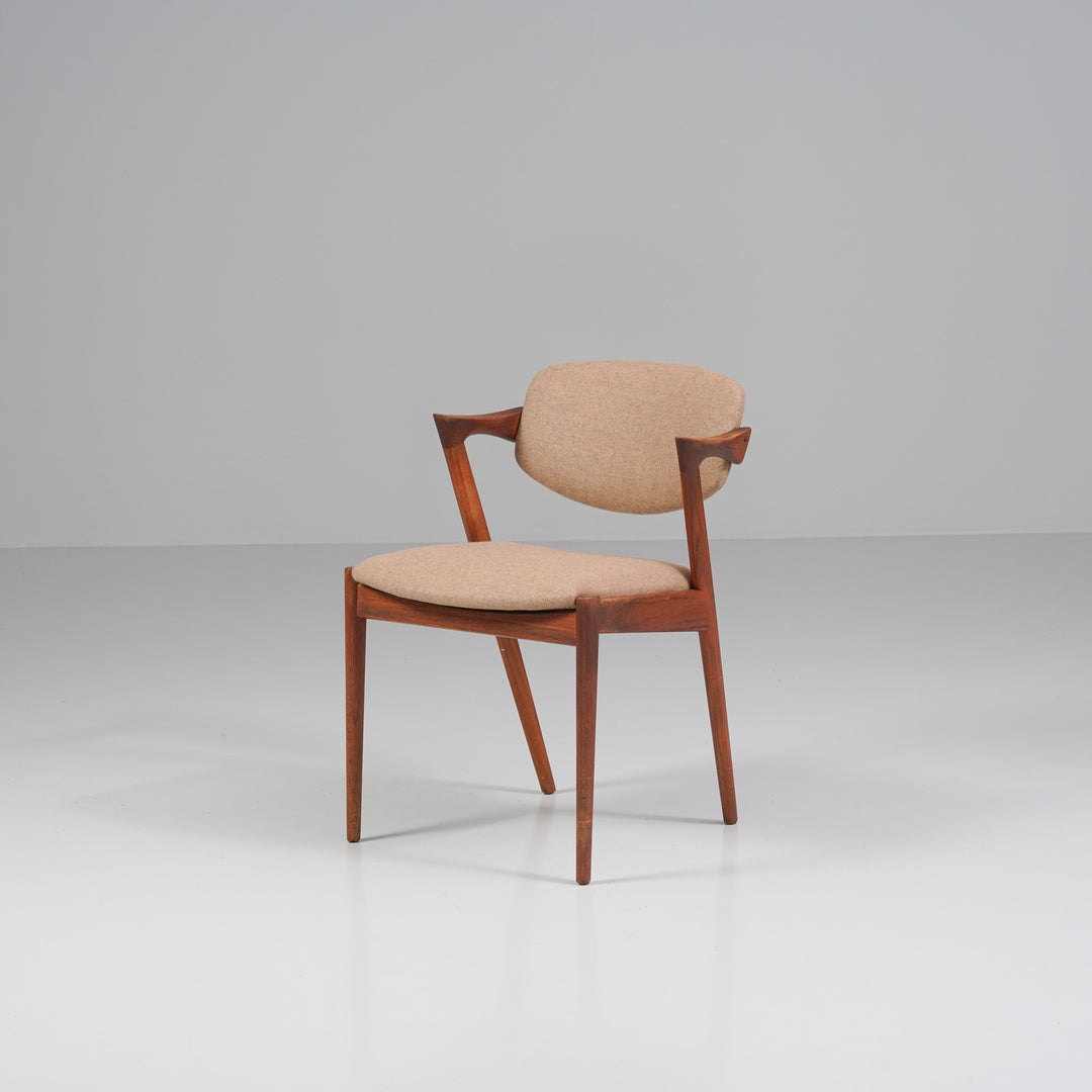 Model 42 chair, Kai Kristiansen, Schou Andersen Møbelfabrik, 1950/1960s
