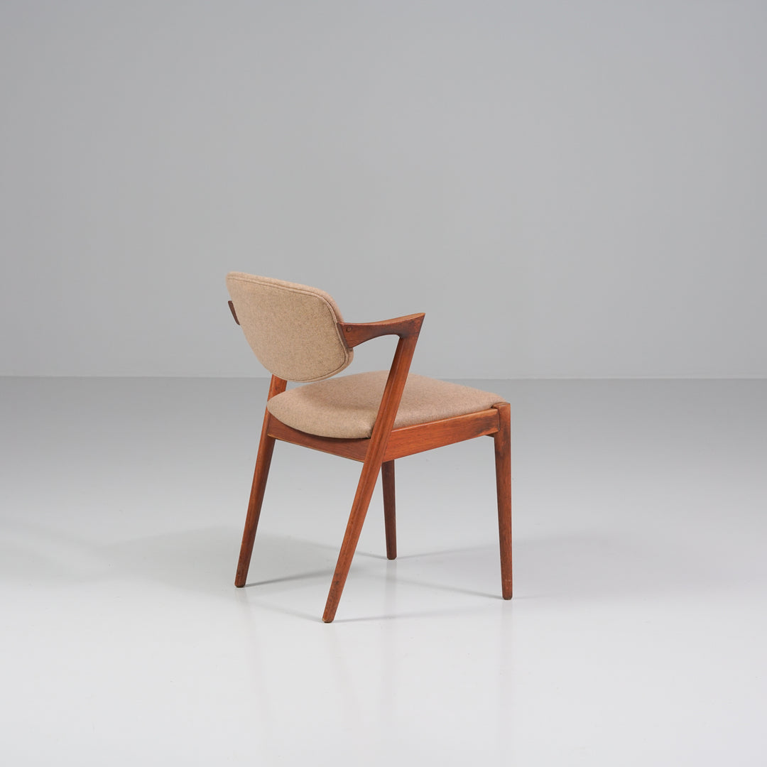 Model 42 chair, Kai Kristiansen, Schou Andersen Møbelfabrik, 1950/1960s