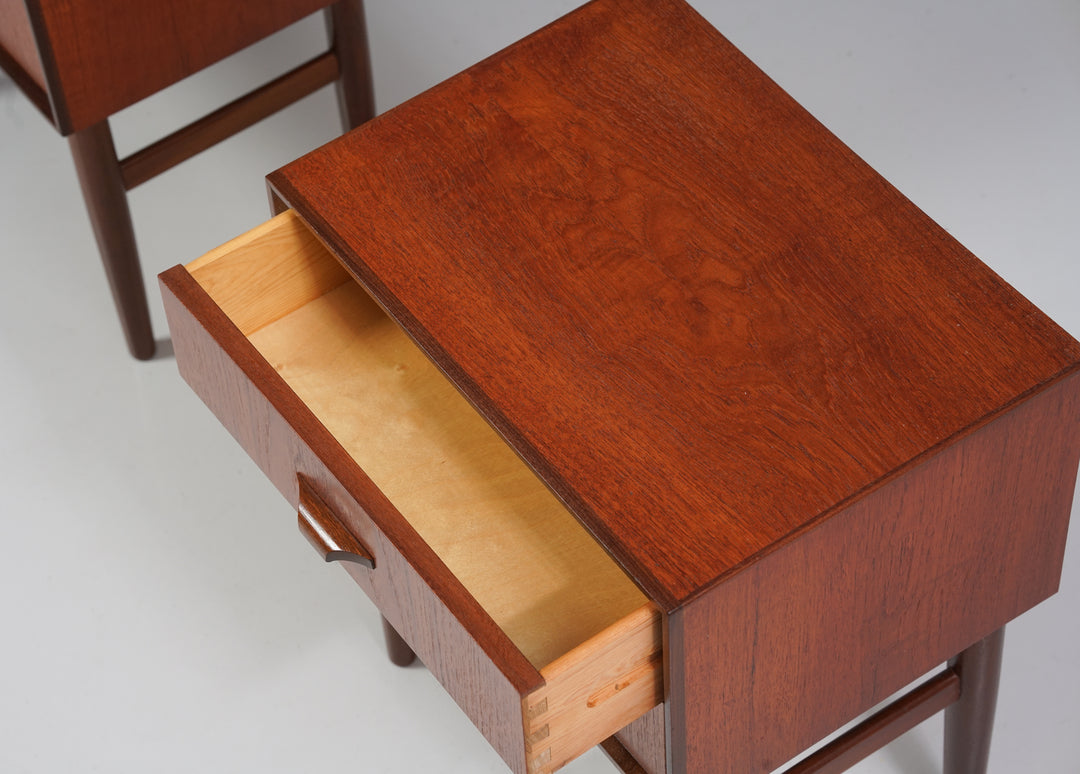 Pair of nightstands, Denmark, 1960s