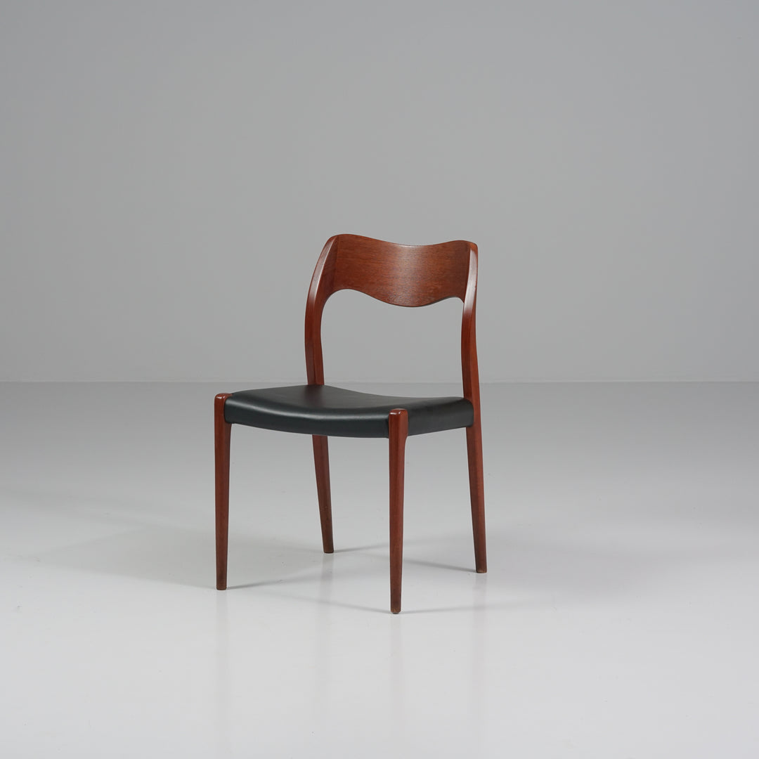 Model 71 chair, Niels Otto Møller, J.L Møllers Møbelfabrik, 1960s