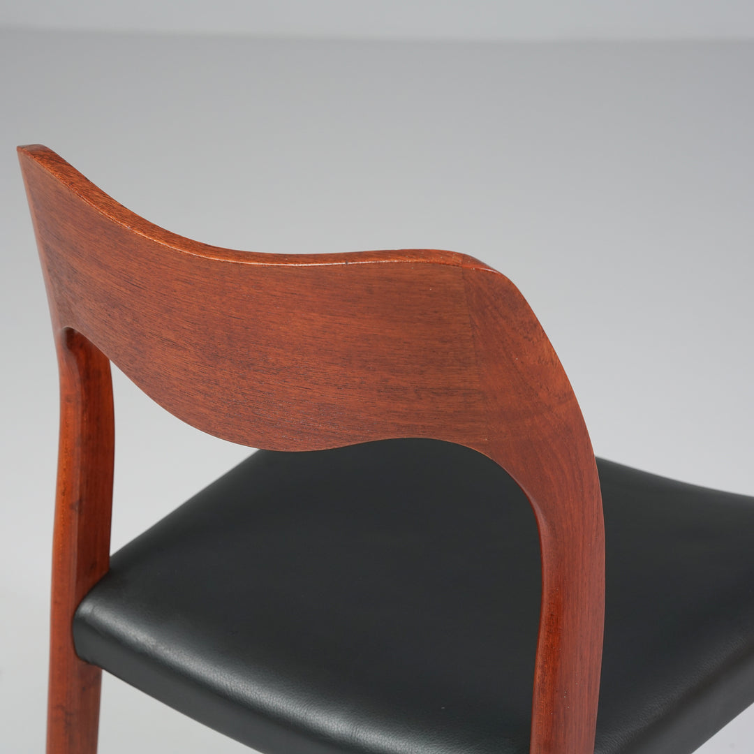 Model 71 chair, Niels Otto Møller, J.L Møllers Møbelfabrik, 1960s