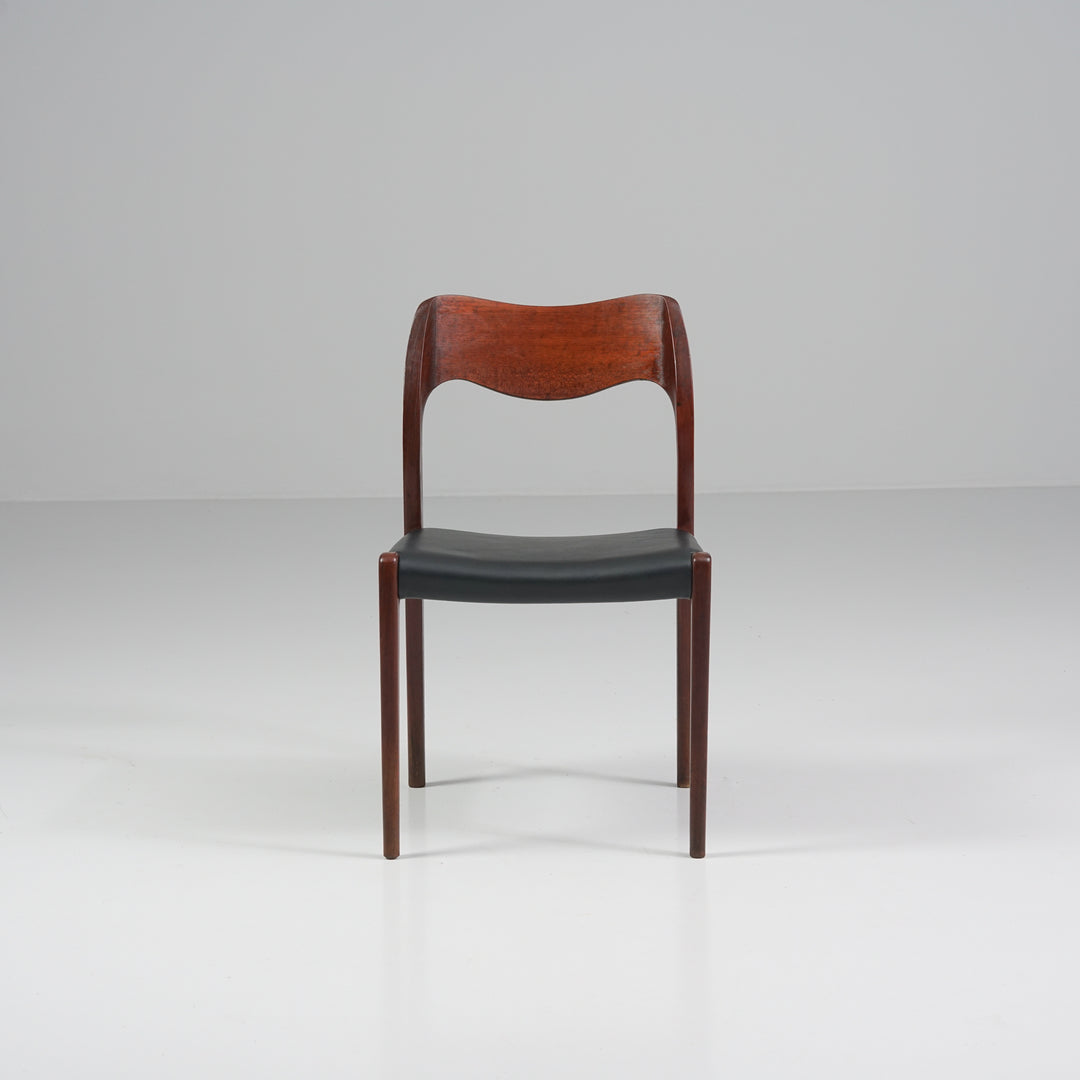 Model 71 chair, Niels Otto Møller, J.L Møllers Møbelfabrik, 1960s