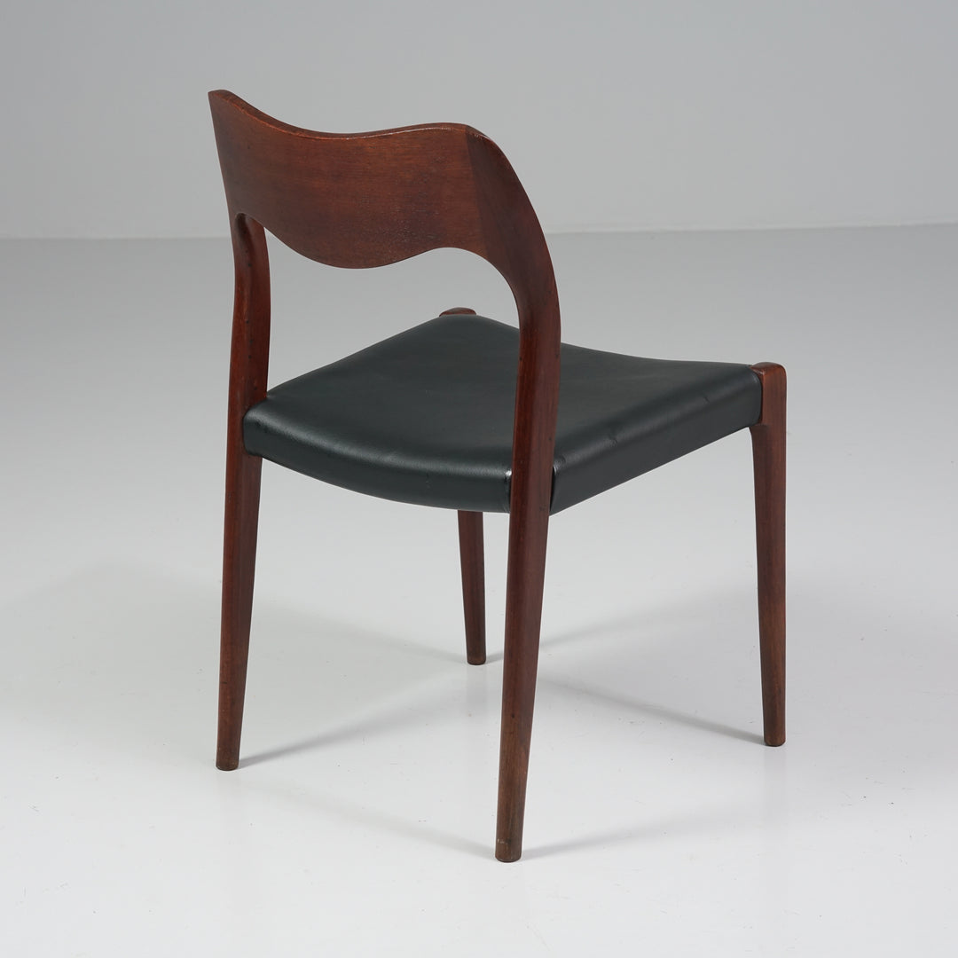Model 71 chair, Niels Otto Møller, J.L Møllers Møbelfabrik, 1960s