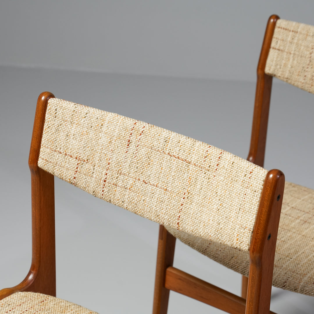 Chairs (4 pieces), Erik Buch, Denmark, 1950/1960s