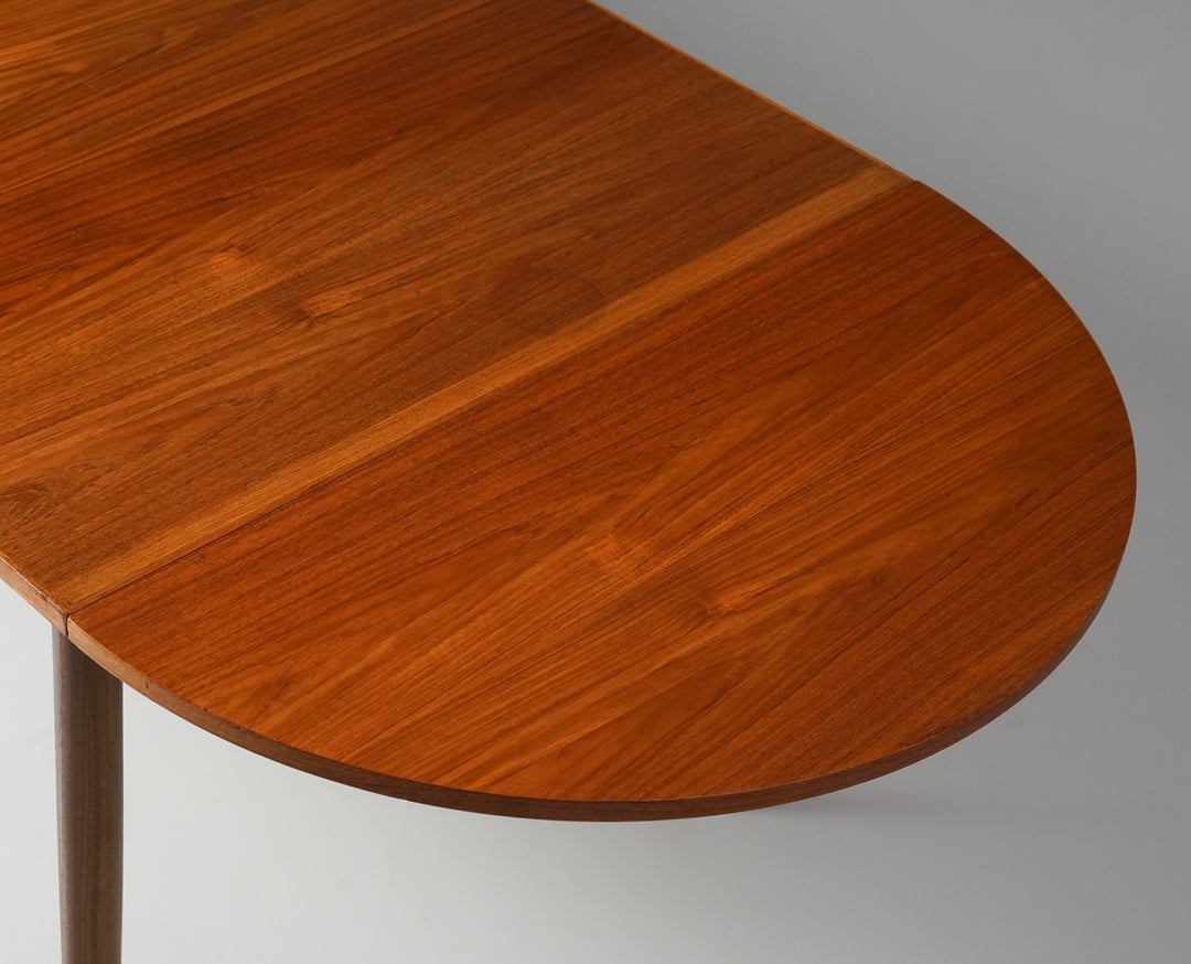 Six-piece extendable dining table, Farstrup Møbler, Denmark, 1960s
