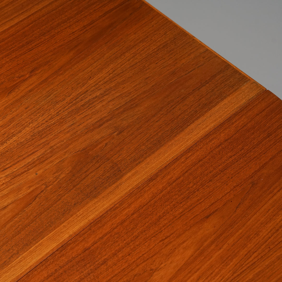 Six-piece extendable dining table, Farstrup Møbler, Denmark, 1960s