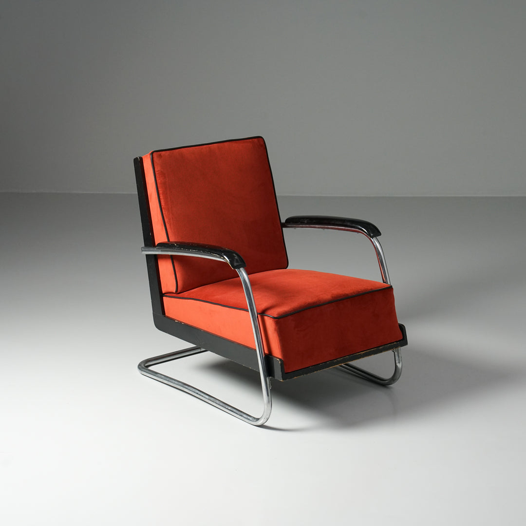 Armchair, Pauli Blomstedt, J.Merivaara Oy, 1930s