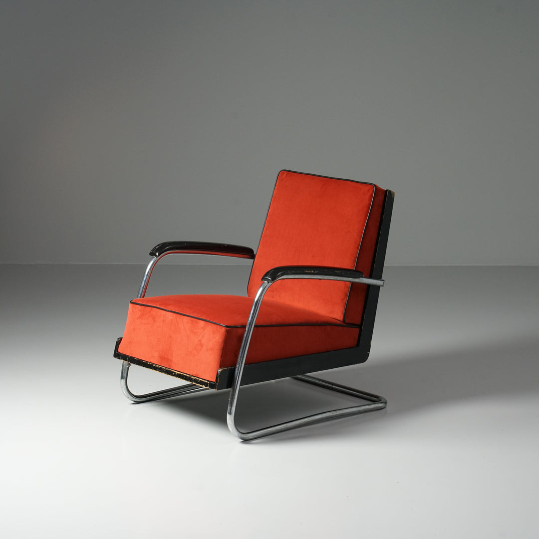 Armchair, Pauli Blomstedt, J.Merivaara Oy, 1930s