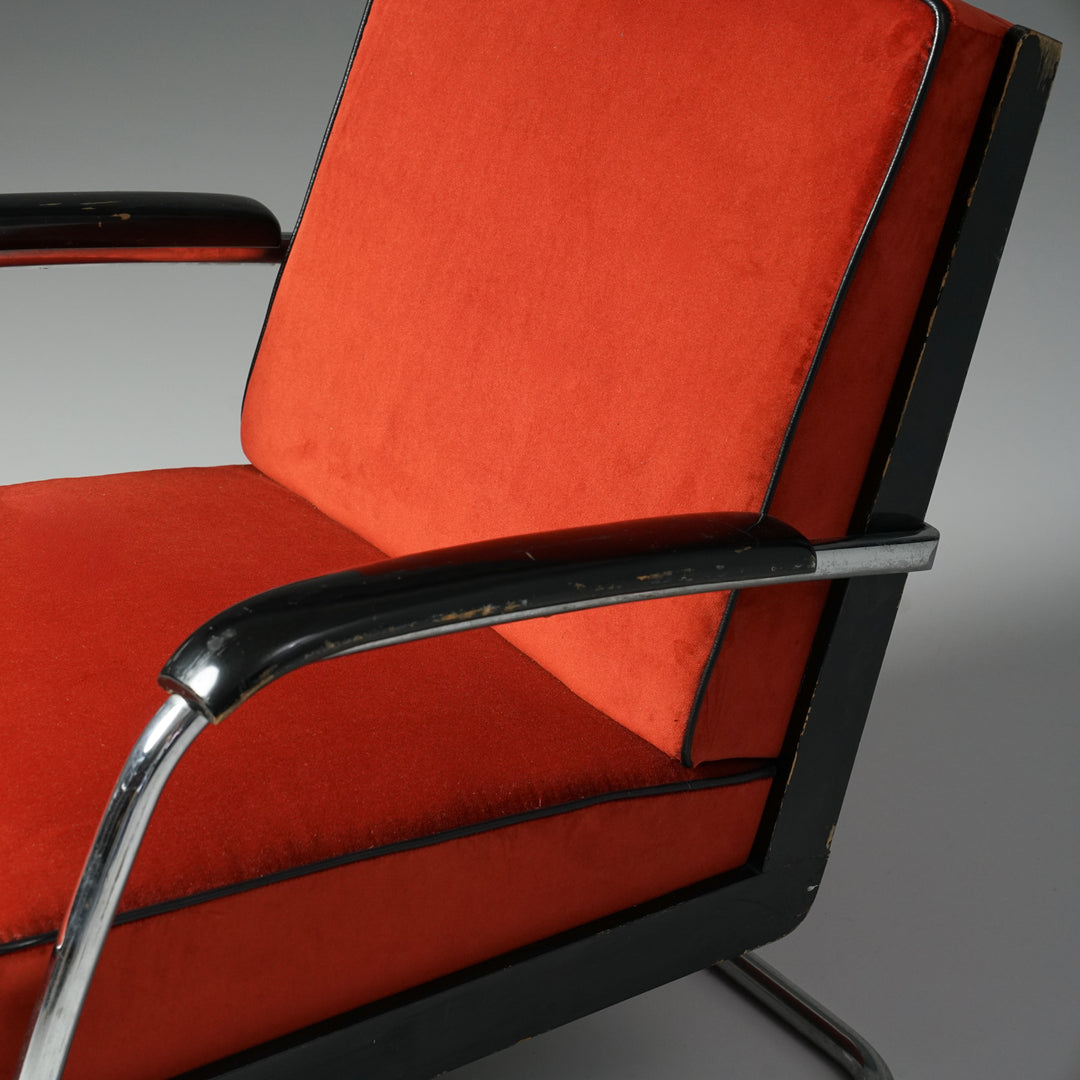 Armchair, Pauli Blomstedt, J.Merivaara Oy, 1930s