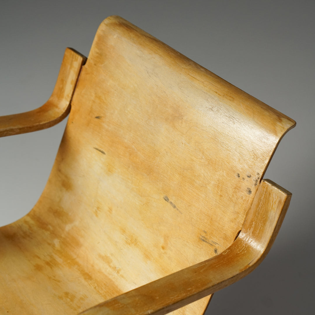 Keräilykappale/Erittäin harvinainen malli 13 nojatuoli, Alvar Aalto, Oy Huonekalu- ja Rakennustyötehdas Ab, 30-luku