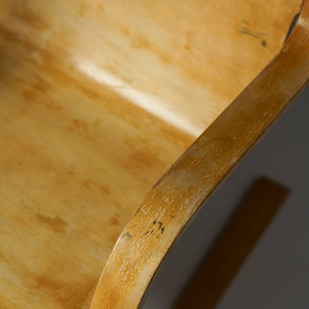 Keräilykappale/Erittäin harvinainen malli 13 nojatuoli, Alvar Aalto, Oy Huonekalu- ja Rakennustyötehdas Ab, 30-luku