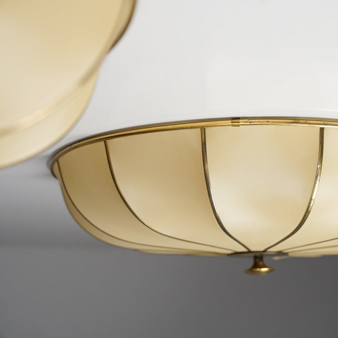 Pair of flush mounts, Sweden, 1950/1960s