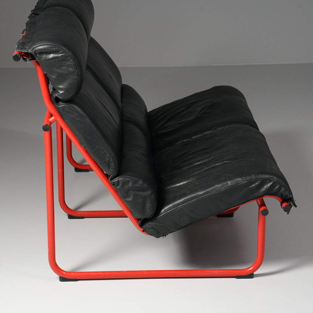 Harvinainen malli Remmi sohva, Yrjö Kukkapuro, Haimi Oy, 70-luku