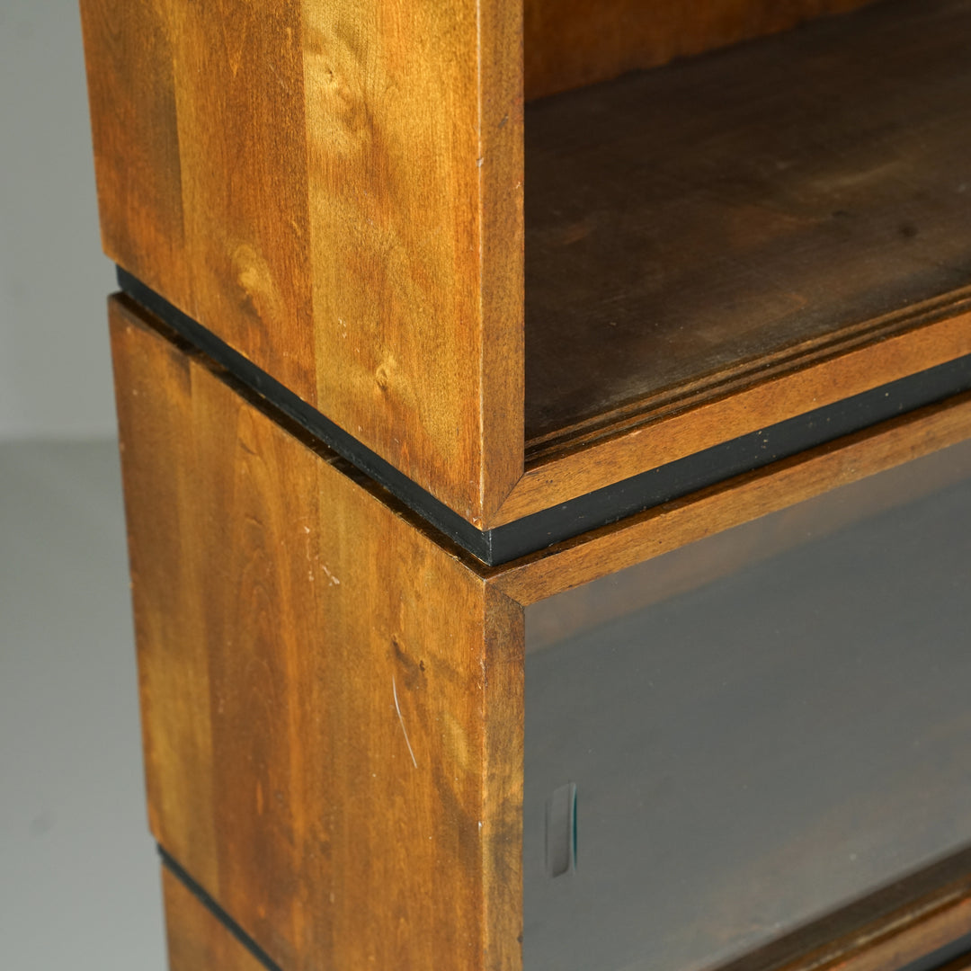 10-osainen pinottava hyllykokonaisuus, Aino Aalto, Oy Huonekalu- ja Rakennustyötehdas Ab, 30/40-luku