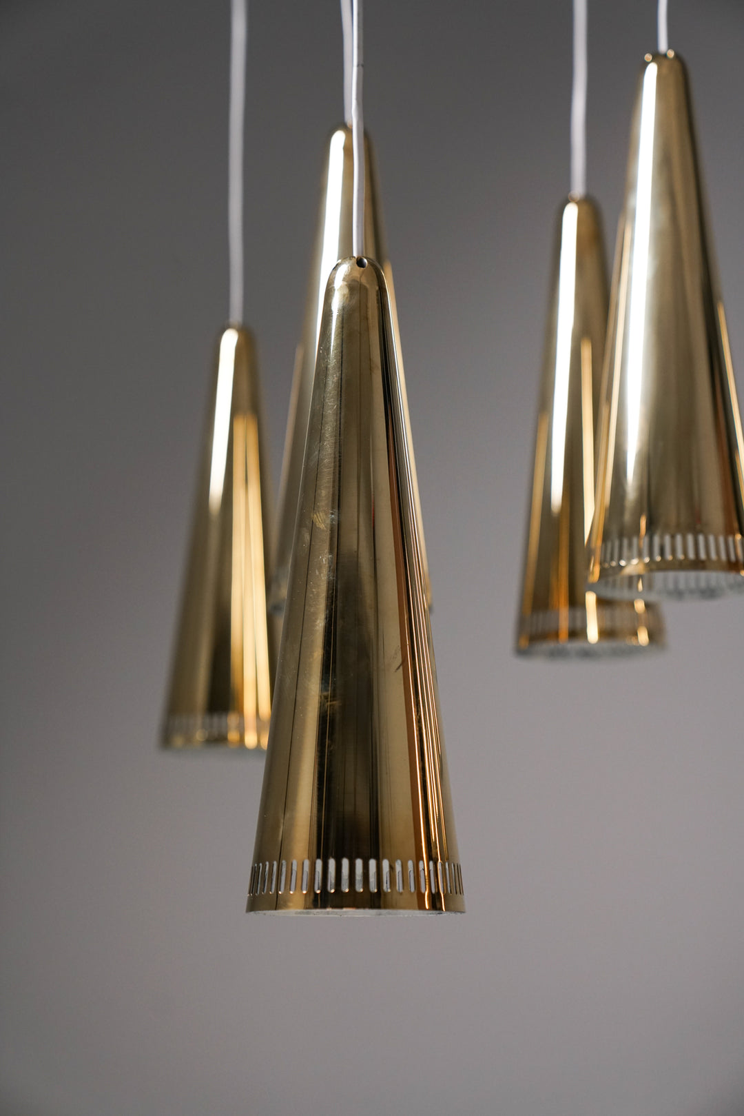 Pair of model K2-48/6 pendants, Mauri Almari, Idman, 1950s