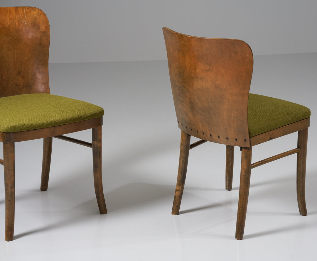 Pair of chairs, Werner West, Oy Wilhelm Schauman Ab,1930s