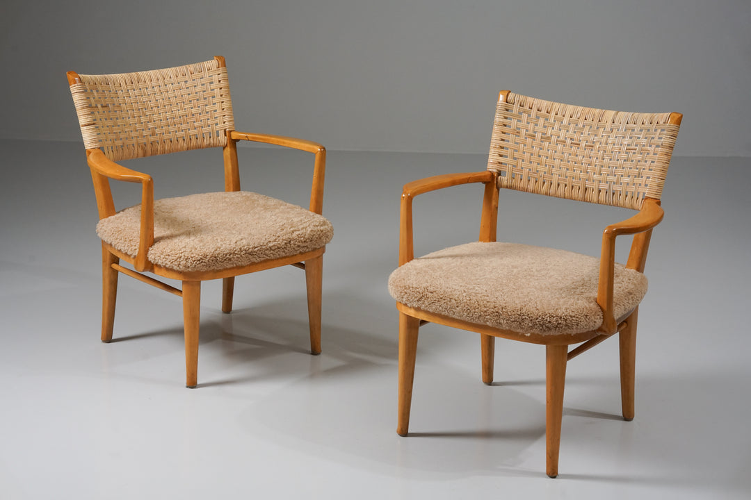 Pair of armchairs, Arttu Brummer, 1940s