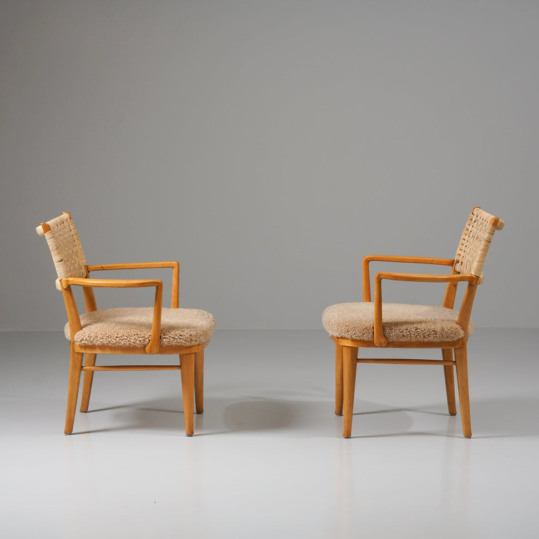 Pair of armchairs, Arttu Brummer, 1940s