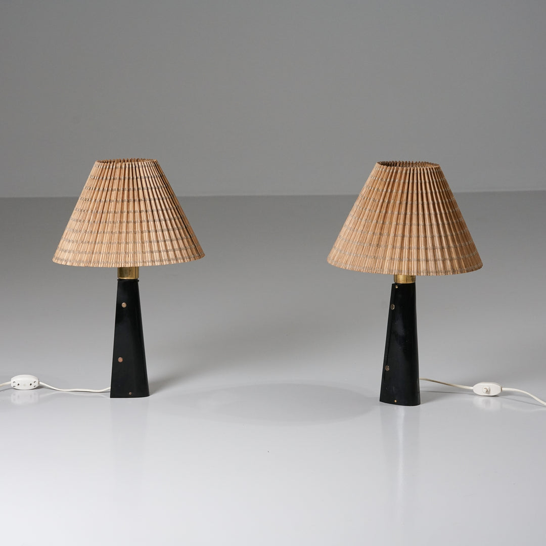 Pair of table lamps, Lisa Johansson-Pape, Sanka Oy, 1960s