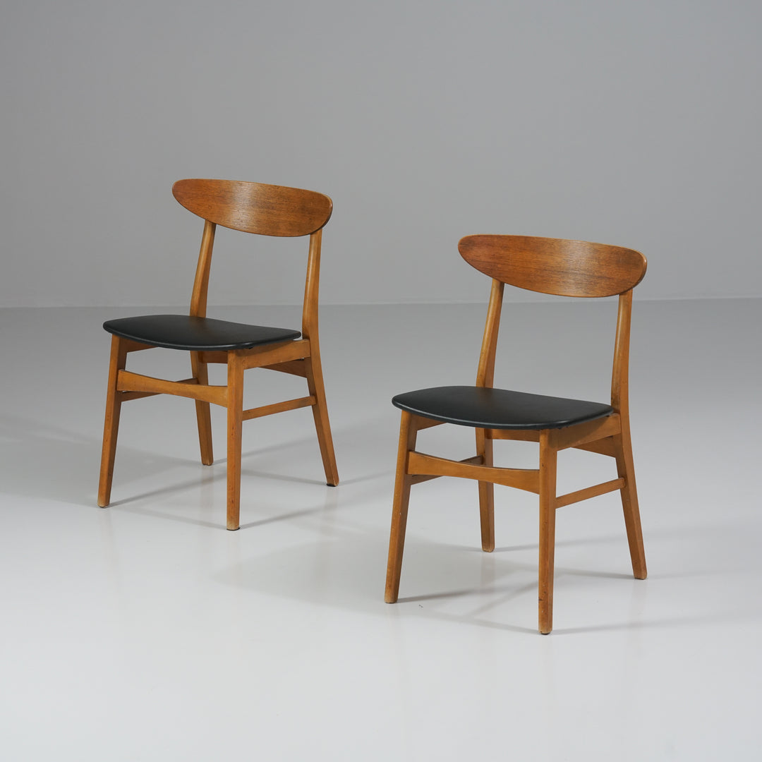 Dining chairs, Denmark, 1960s