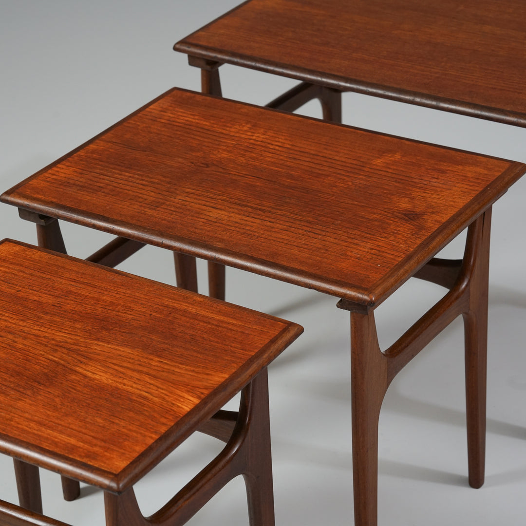 Nesting table, Denmark, 1960s