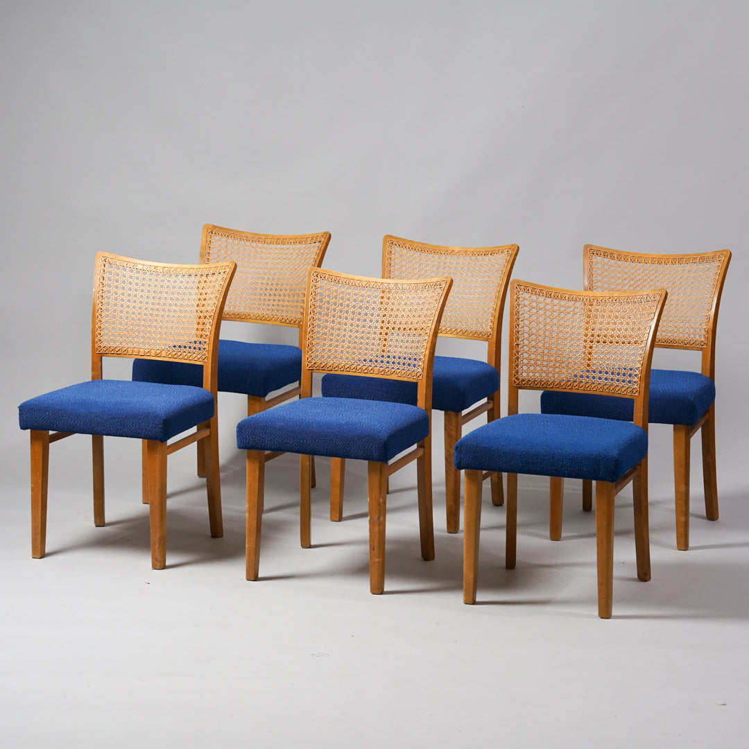 Dining room chairs (6 pcs), 1950/1960s