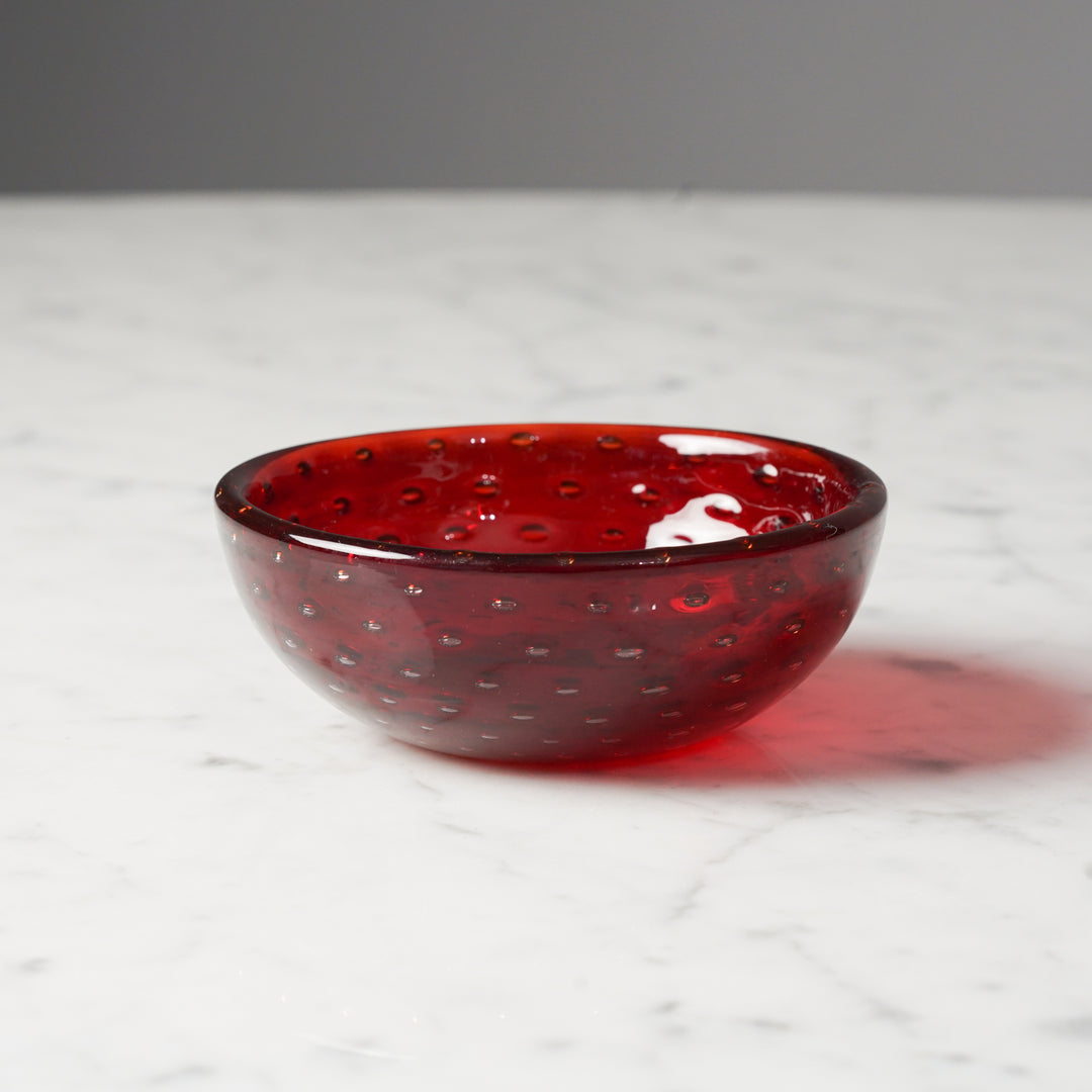 Glass bowl, Carlo Scarpa, Venini, mid 20th century